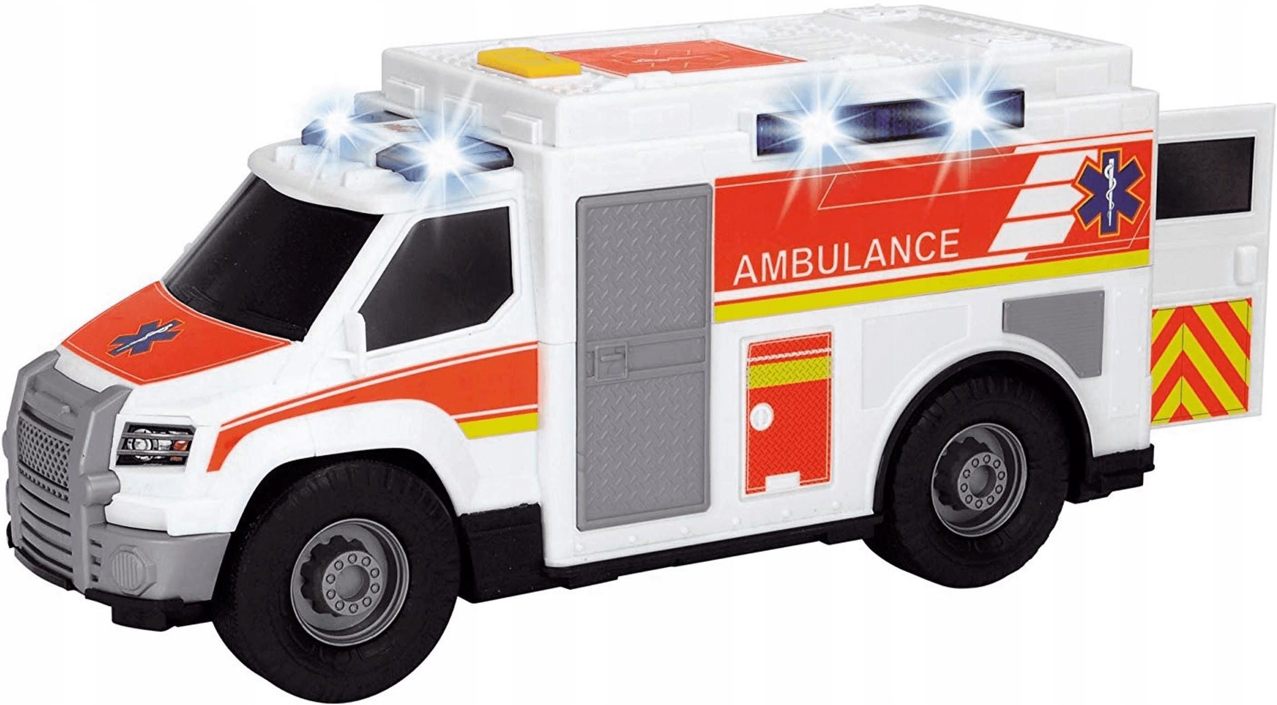 Dickie Toys Auta Dla Dzieci Zabawki Samochody Ambulans 30Cm - Ceny i ...