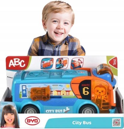 Dickie Toys Samochód Zabawka Wesoły Autobus Dla Dzieci