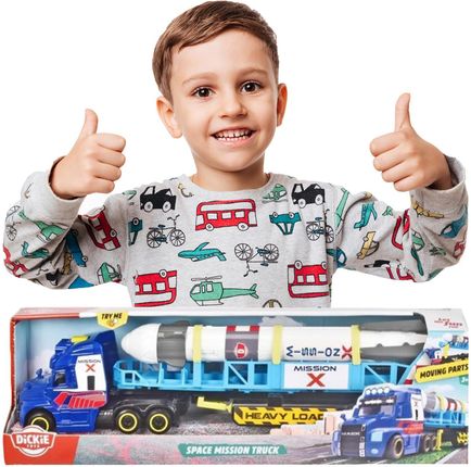 Dickie Toys Auta Dla Dzieci Zabawki Samochody Ciężarówka 41Cm