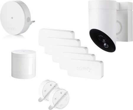 Somfy System Alarmowy Z Kamerą Do Domu Zestaw 2401568-1870396-1870383-2x1870384-1870385