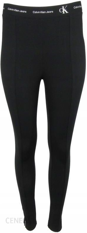 Legginsy Calvin Klein Jeans - Czarne legginsy Calvin Klein Jeans, xxl, bez  wzorów, z jeansu. Za 429.99 zł. - Legginsy - Spodnie - Odzież damska -  Sklep Dzień Dobry TVN