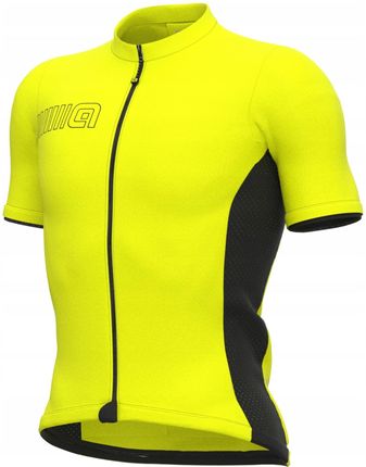 Koszulka Rowerowa Alé Cycling Color Block Żółty Xl