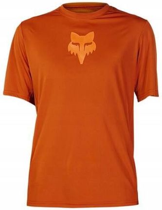 Koszulka Rowerowa Z Krótkim Rękawem Fox Ranger Lab Head Burnt Orange M
