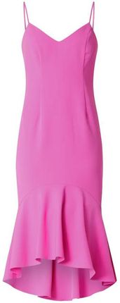 Bardot Sukienka wieczorowa o kroju syreny model ‘Lisandra’ - różowy