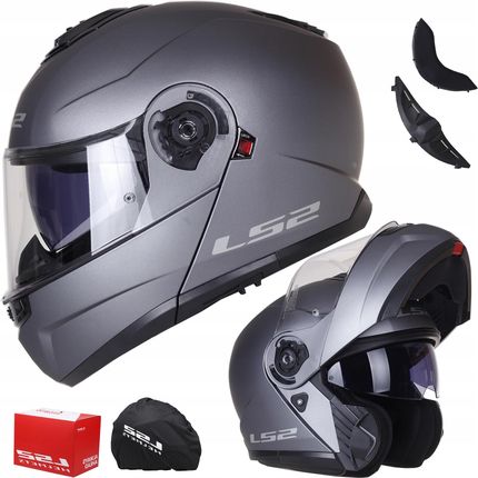 CASCO LS2 FF908 STROBE II SOLID MATT TITANIUM 06