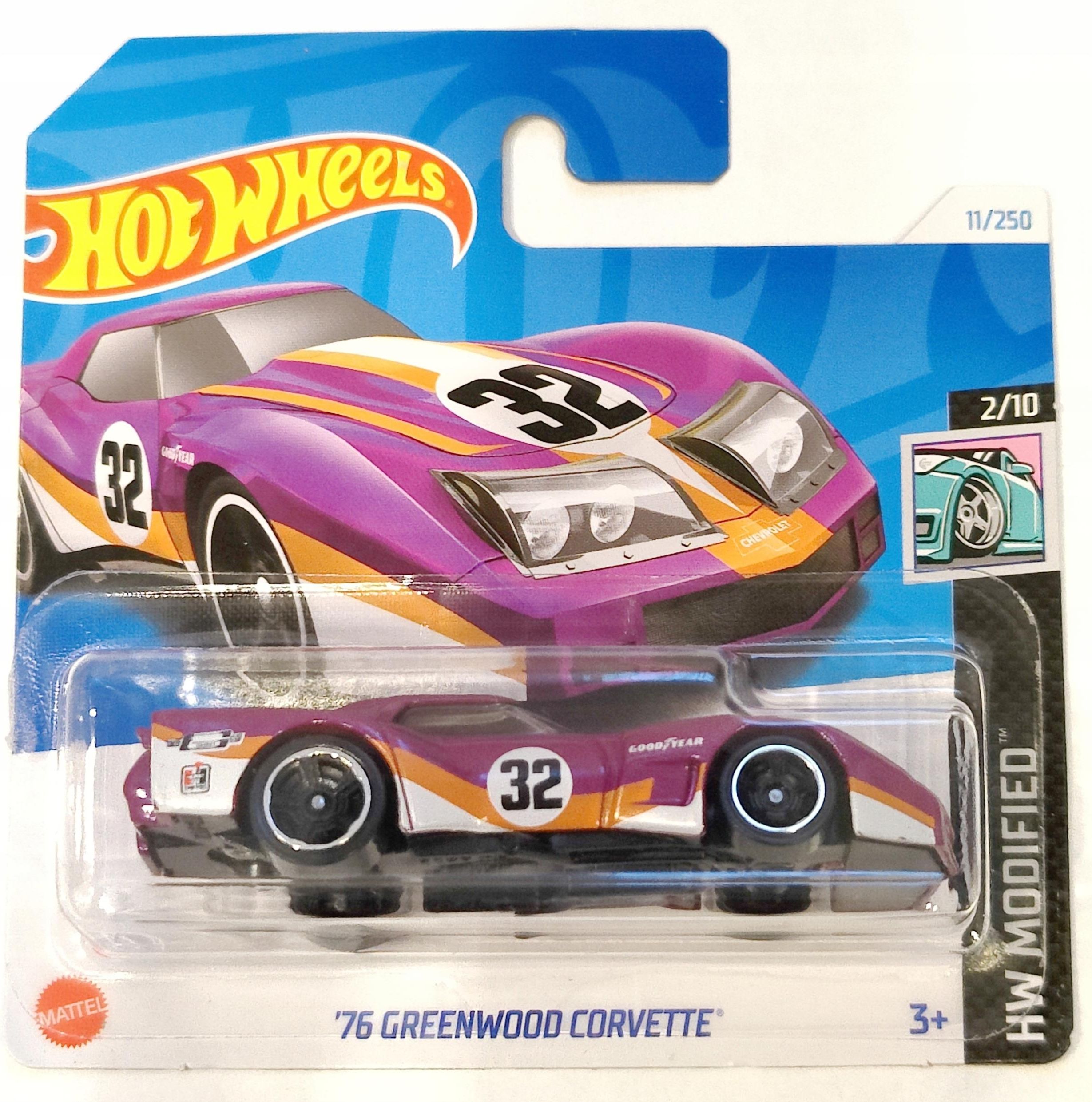 Hot Wheels '76 Greenwood Corvette HTB67 - Ceny i opinie - Ceneo.pl