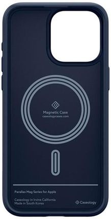Spigen Caseology Parallax MAG iPhone 15 Pro Max 6.7'' Magsafe Granatowy/Midnight Blue ACS06615