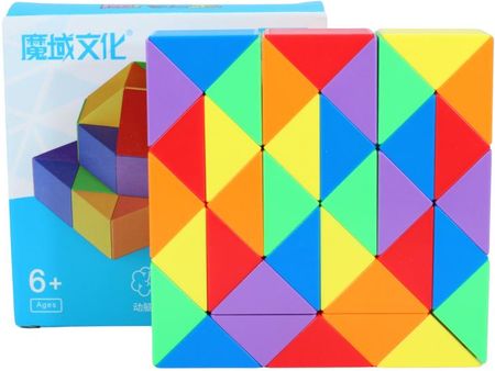 MoYu 36 Blocks Snake Puzzle Mixed color MY9842