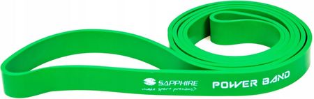 Sapphire Guma Oporowa Power Band Taśma Do Ćwiczeń 12 30 Kg Zielone