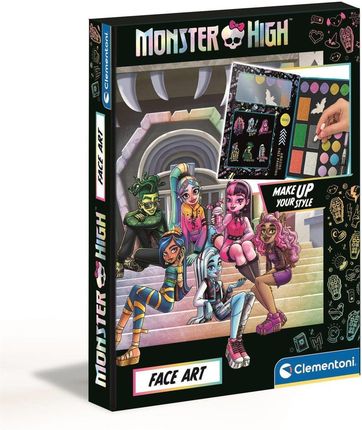 Clementoni Monster High Zestaw Do Malowania Twarzy