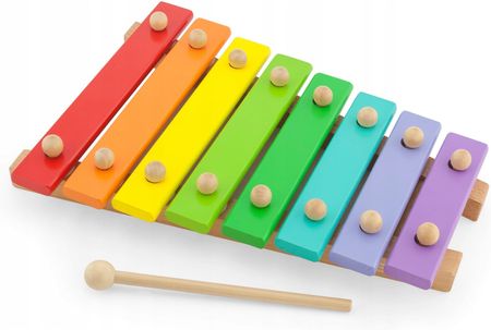 Viga Drewniana Zabawka Edukacyjna Sensoryczna Montessori Cymbałki