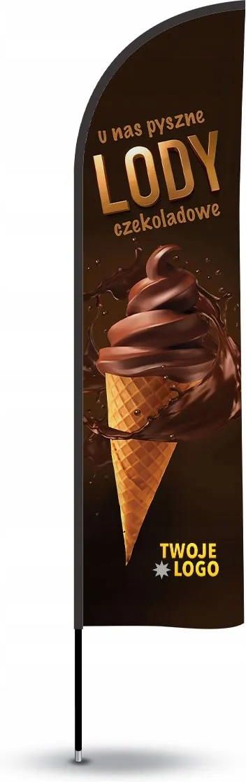 Reklama Winder Flaga Gastronomia Lody Nr 28 - Ceny i opinie - Ceneo.pl