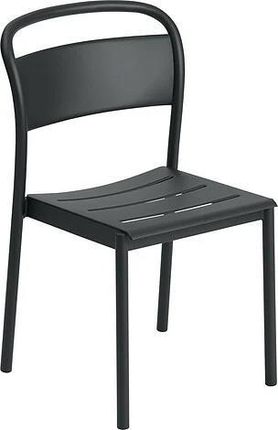 Muuto Krzesło Ogrodowe Linear Czarne 30980