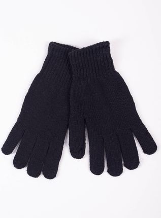 Rękawiczki męskie z wełną czarne
