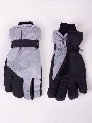 Rękawiczki narciarskie męskie szaro-czarne