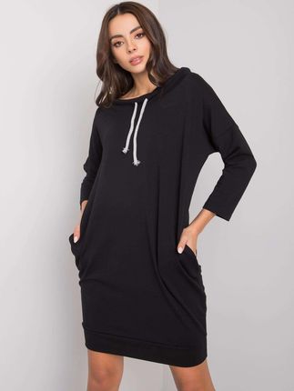 Sukienka-RV-SK-4597-1.97-czarny : Kolor - czarny, Rozmiar - L/XL