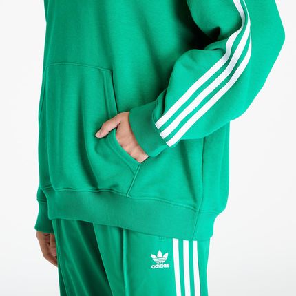 Adidas Originals 3-Stripes Oversized Hoodie Green - Ceny i