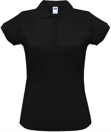 Koszulka Polo damska polówka Jhk czarna Bk r. 3XL