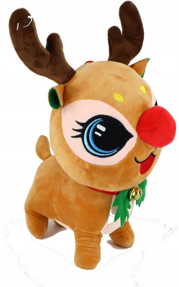 Renifer Rudolf Maskotka Pluszak Przytulanka 35cm - Ceny i opinie - Ceneo.pl