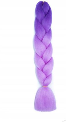 Włosy Syntetyczne Warkoczyki Warkocz Fioletowe Różowe 130 CM WA10