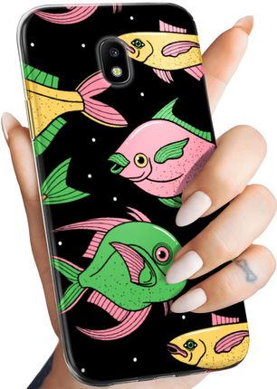 Hello Case Etui Do Samsung Galaxy J3 2017 Ryby Rybki Fish Obudowa Pokrowiec