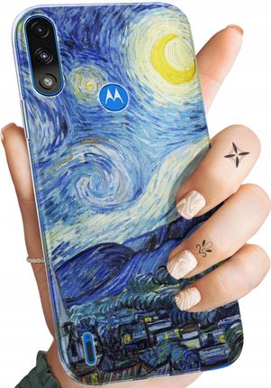 Hello Case Etui Do Motorola Moto E7 Power Vincent Van Gogh Malarstwo