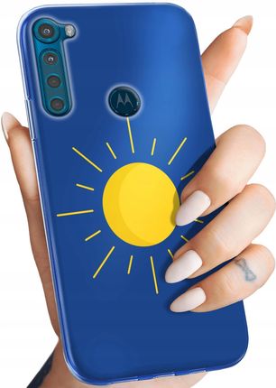 Hello Case Etui Do Motorola One Fusion Plus Słońce Planety Sun Obudowa Pokrowiec
