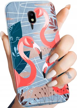 Hello Case Etui Do Samsung Galaxy J3 2017 Flaming Flamingi Ptaki Obudowa
