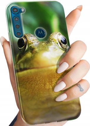 Hello Case Etui Do Motorola One Fusion Plus Żabka Żaba Frog Obudowa Pokrowiec