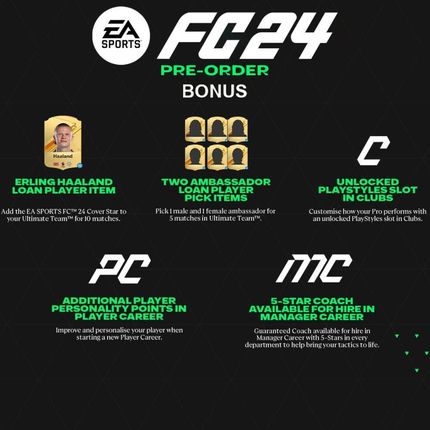 EA SPORTS FC 24 Preorder Bonus (PS4 Key)