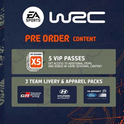 EA SPORTS WRC Preorder Bonus (PS5 Key)