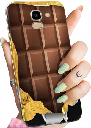 Hello Case Etui Do Samsung Galaxy J6 2018 Czekolada Choco Słodycze Obudowa