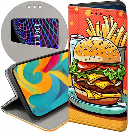 Hello Case Etui Do Samsung Galaxy M21 Hamburger Burgery Fast Food Jedzenie