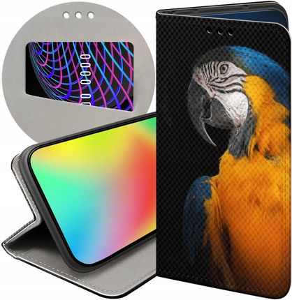 Hello Case Etui Z Klapką Do Samsung Galaxy A15 Papuga Papużka Tukan Futerał