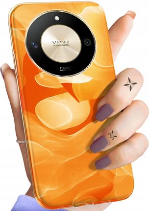 Hello Case Etui Do Huawei Honor X50 5G Pomarańczowe Pomarańcze Orange Obudowa