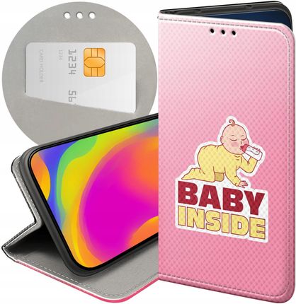 Hello Case Etui Z Klapką Do Samsung Galaxy S7 Edge Ciążowe Pregnant Baby Shower