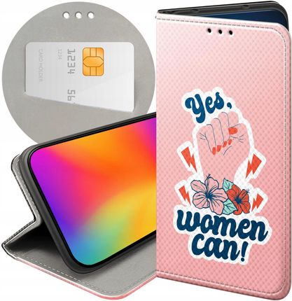 Hello Case Etui Z Klapką Do Samsung Galaxy M21 Siła Kobiet Girl Power Feminizm