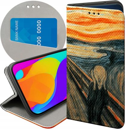 Hello Case Etui Z Klapką Do Motorola Moto G6 Play Edvard Munch Krzyk Malarstwo