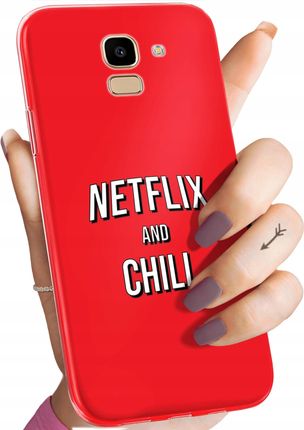 Hello Case Etui Do Samsung Galaxy J6 2018 Netflix Seriale Filmy Kino Obudowa