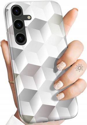 Hello Case Etui Do Samsung Galaxy S24 Plus 3D Geometryczne Iluzja Obudowa