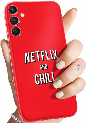 Hello Case Etui Do Samsung Galaxy A24 4G Netflix Seriale Filmy Kino Obudowa