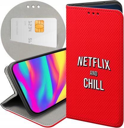 Hello Case Etui Z Klapką Do Samsung Galaxy M21 Netflix Seriale Filmy Kino