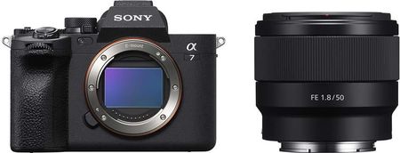 Aparat cyfrowy Sony A7 IV + obiektyw Sony FE 50 mm f/1.8 - SEL50F18F + 1500zł Cashback