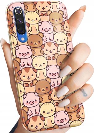 Hello Case Etui Do Xiaomi Mi 9 Zwierzęta Pieski Kotki Lamy Domowe Dziekie