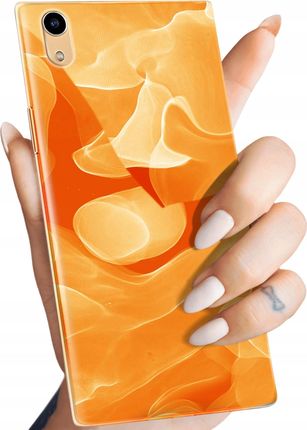 Hello Case Etui Do Sony Xperia Xa1 Pomarańczowe Pomarańcze Orange Obudowa