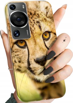 Hello Case Etui Do Huawei P60 Pro Gepard Cętki Panterka Obudowa Pokrowiec