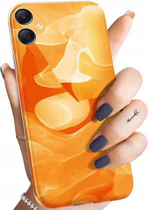Hello Case Etui Do Samsung Galaxy A05 Pomarańczowe Pomarańcze Orange Obudowa
