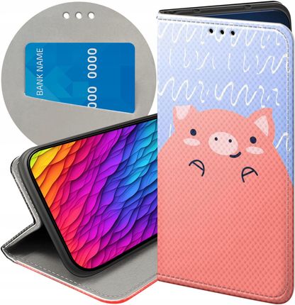Hello Case Etui Z Klapką Do Samsung Galaxy M52 5G Świnka Peppa Bajka Futerał