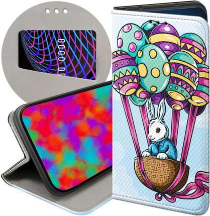 Hello Case Etui Z Klapką Do Huawei P20 Lite Wielkanoc Jajko Królik Koszyk