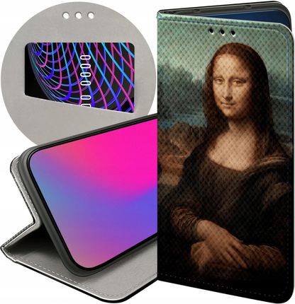 Hello Case Etui Z Klapką Do Xiaomi Redmi 4X Leonardo Da Vinci Mona Łasiczka